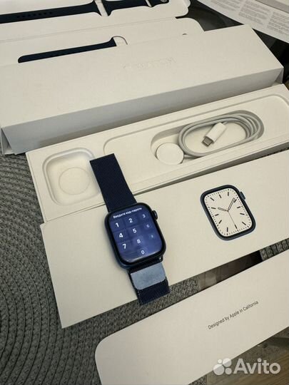 Apple watch 7 45 mm blue