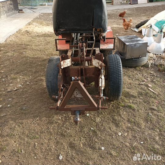 Минитрактор самодельный переломка
