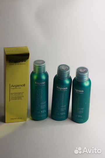 Оксид и обесцвечивающий крем Kapous