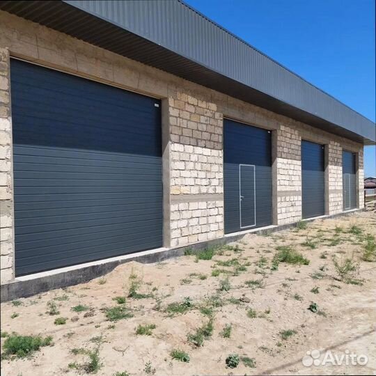 Ворота автоматические секционные утепленные