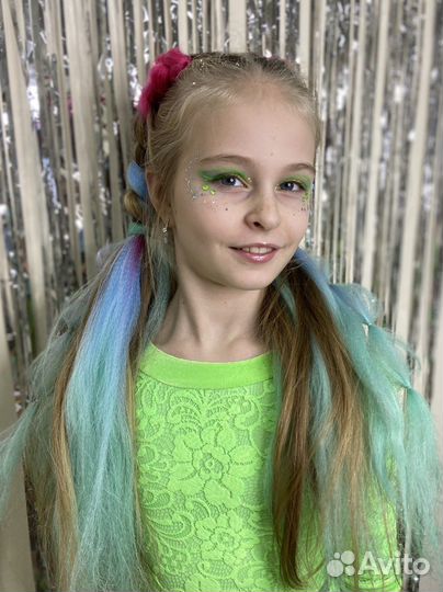 Бьютибар, Аквагрим, Блеск тату