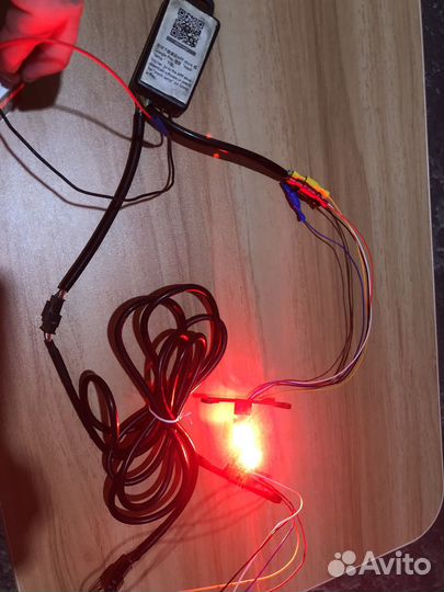 Подсветка линзы rgb
