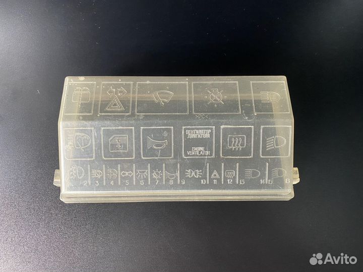 Прозрачная крышка блока предохранителей Ваз 2108-9