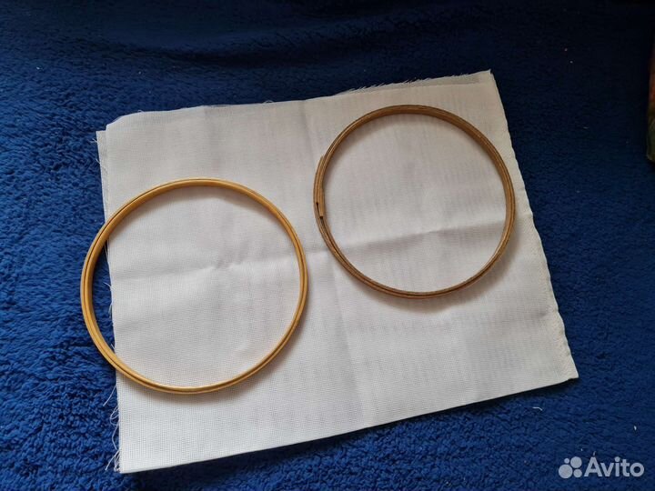 Пяльцы и канва