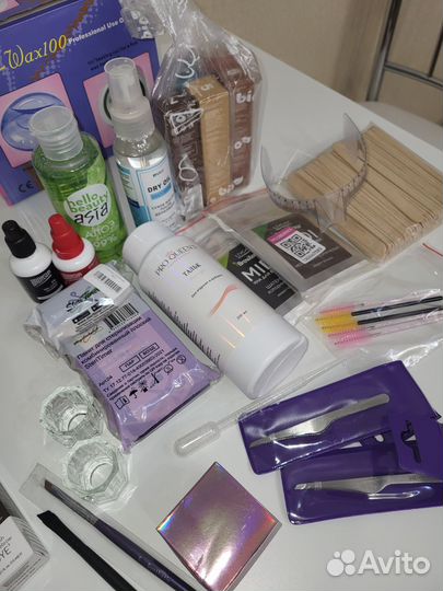 Набор косметики пакетом бу