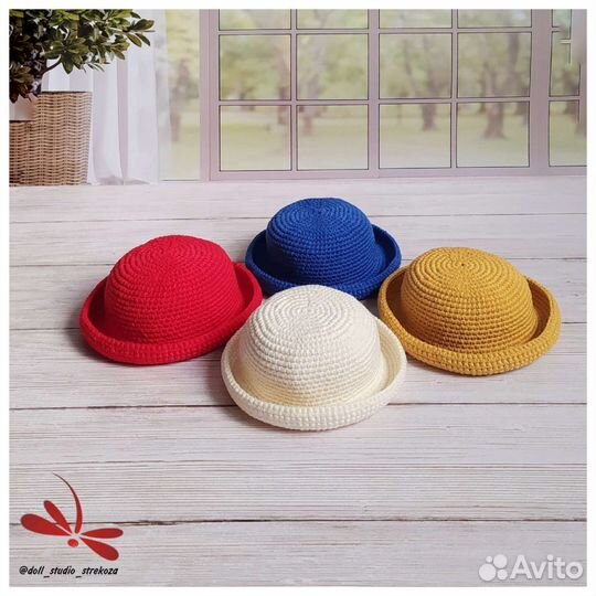 Шляпка для куклы Паола Рейна