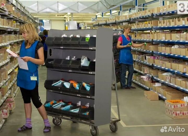 Приёмщик товара на склад косметики Без опыта