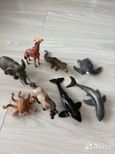 Фигурки животных schleich большие реалистичные