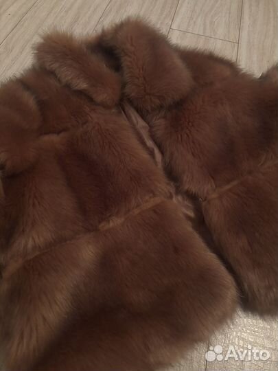 Шуба из экомеха женская