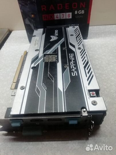 Sapphire rx 470 Nitro+ 8 Gb Samsung 8GHz