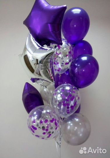 Гелиевые и воздушные шарики