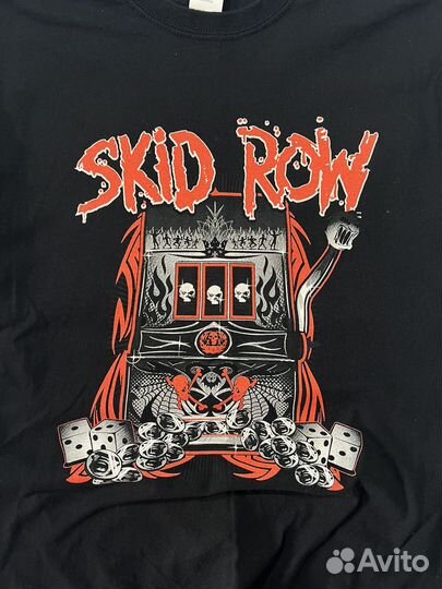 Футболка мерч Skid Row Gildan