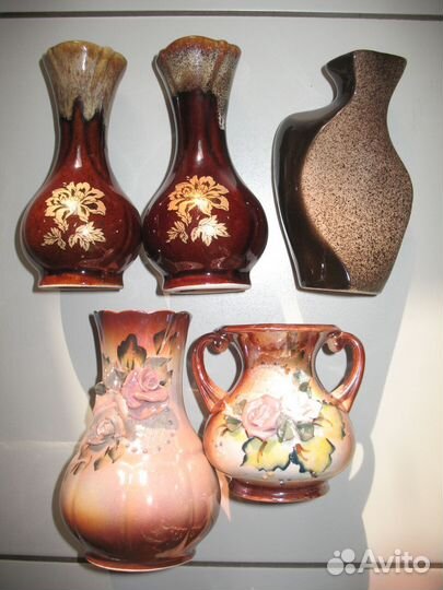 Вазочки для декора интерьера