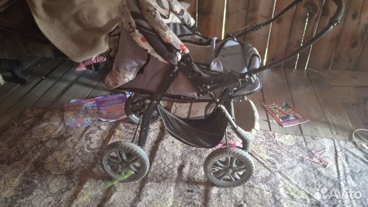 Коляска детская зима лето +переноска