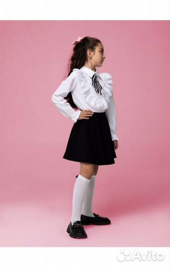 Рубашка для девочки,новая в школу