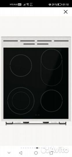 Электро плита с духовкой Gorenje