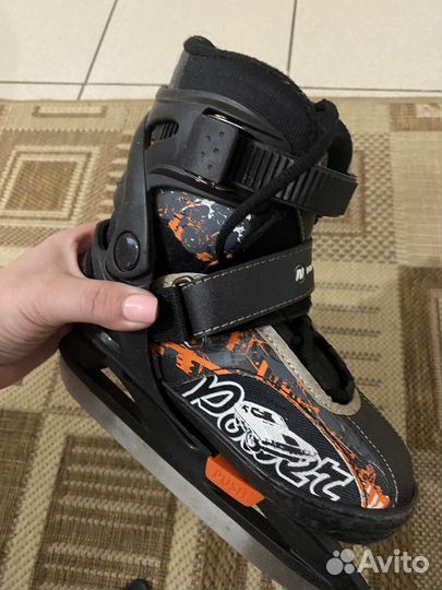 Коньки раздвижные 26-30