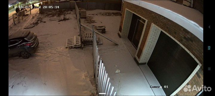 Установка видеонаблюдения