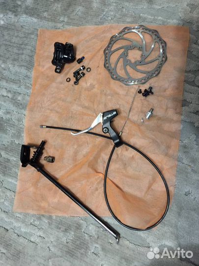 Тормоз для велосипеда, полный сет (новый)