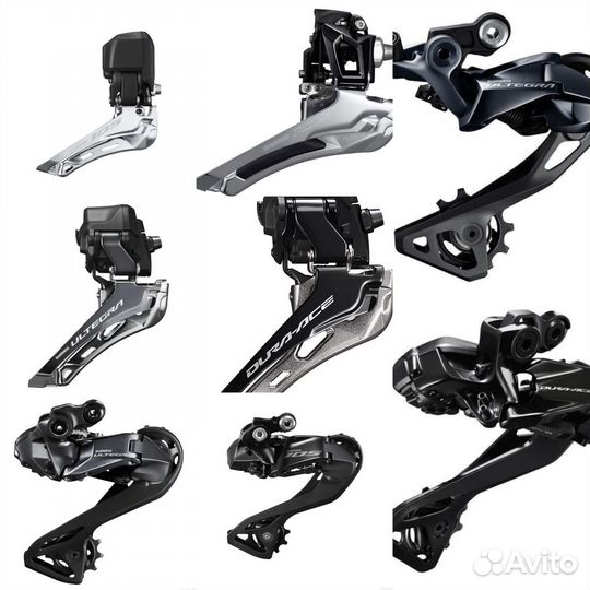 Переключатель шоссе задний передний Shimano