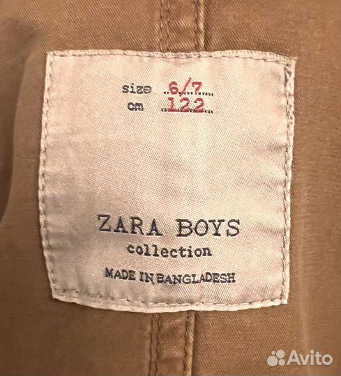 Ветровка Zara для мальчика 6-7 лет