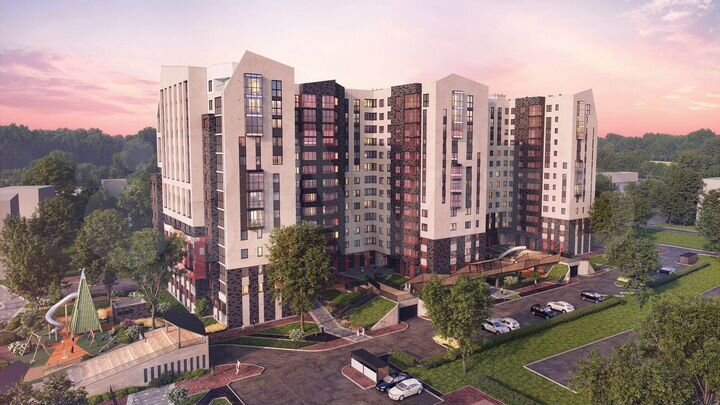 2-к. квартира, 68,3 м², 2/13 эт.