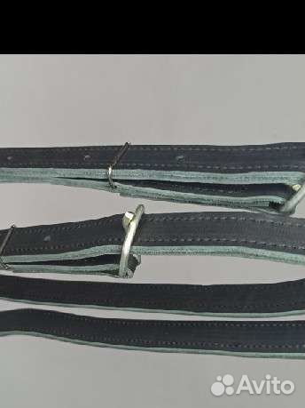 Путлища. новые пара из кожи, сшиты 2 слоя 150 см