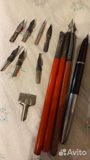 Перьевые ручки и перья СССР