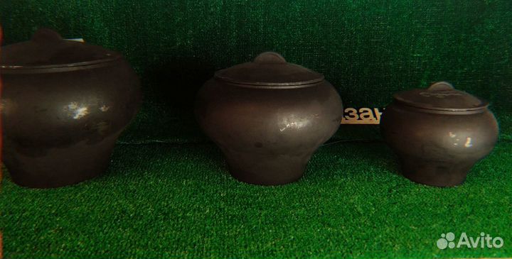 Чугунок с крышкой 1,5л; 4л; 6л