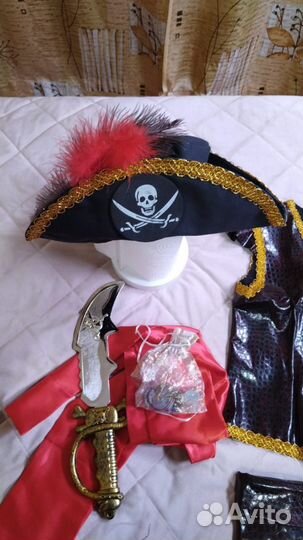 Новогодний костюм пирата 7-8 лет