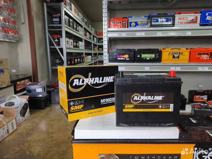 Аккумулятор Alphaline SMF 70 Ач обр 600 А