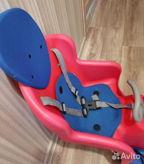 Детское велокресло на багажник