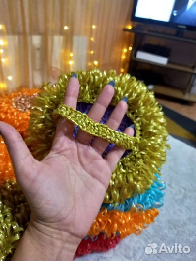 Мочалка ручной работы