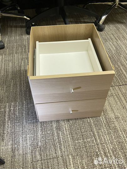 Бокс с ящиками для стеллажей IKEA kallax