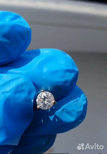 Два золотых пирсинга 585 пробы