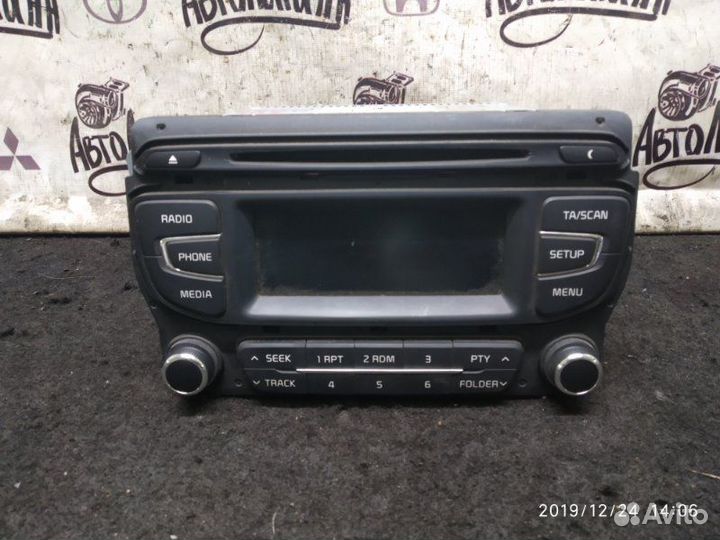 Магнитола Kia Ceed 2 хэтчбек G4FG 2014