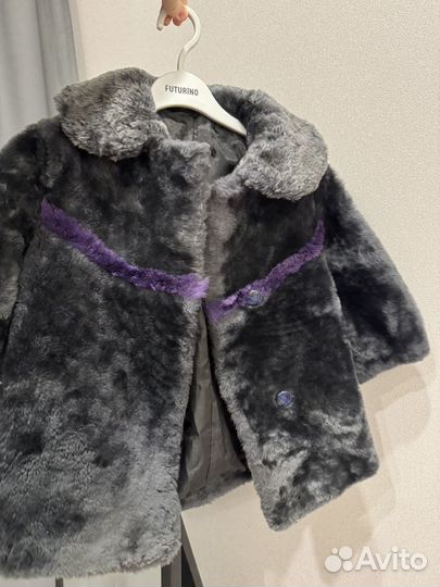 Шуба мутоновая детская СССР