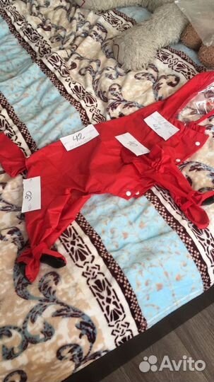 Комбинезон дождевик для собак