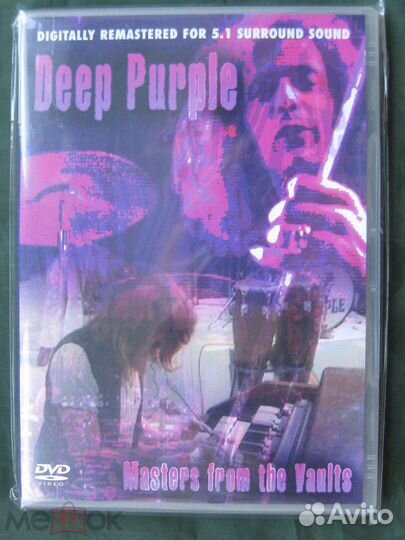 Deep purple DVD фирменный