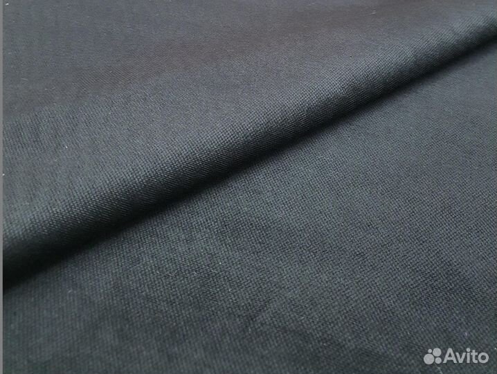 Диван прямой Бристоль, микровельвет, черный, фиолетовый