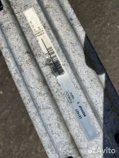 Радиатор интеркулера Volvo V70 BW 6G919L440CB