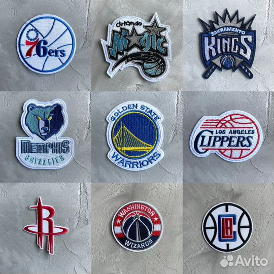 Нашивки на одежду NBA