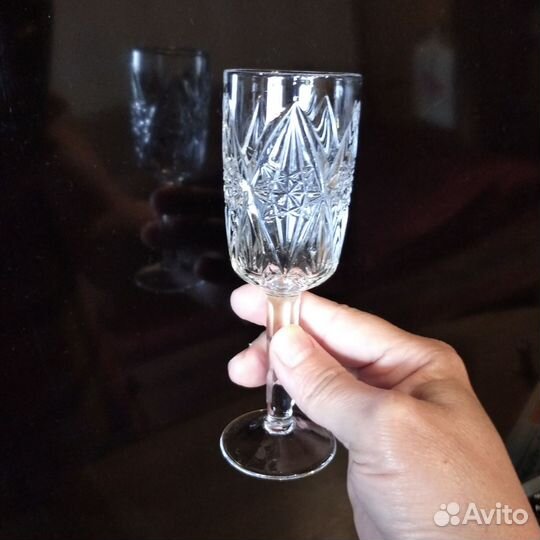 Стопки рюмки фужеры Хрусталь СССР