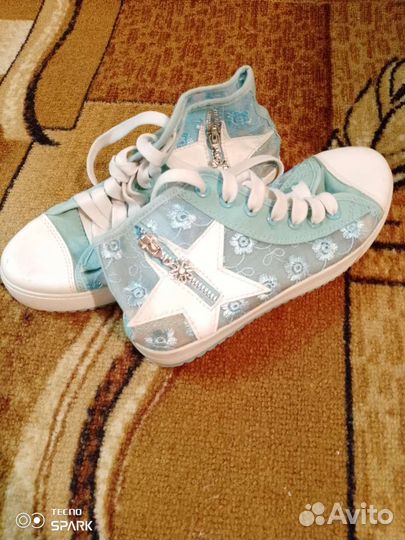 Кеды для девочки