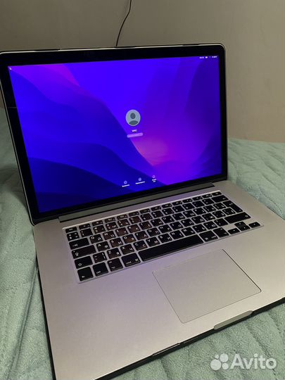 Apple macbook pro 15 retina 2015