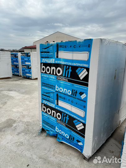 Газобетонный блок 600 250 200 bonolit