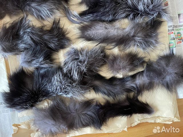 Куски чернобурки