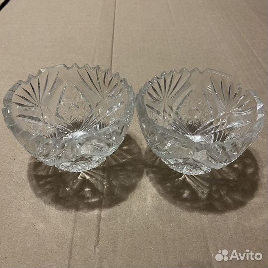 Хрустальная конфетница