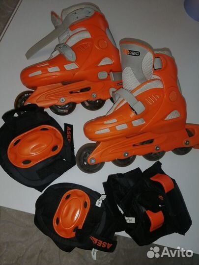 Детские ролики и защита