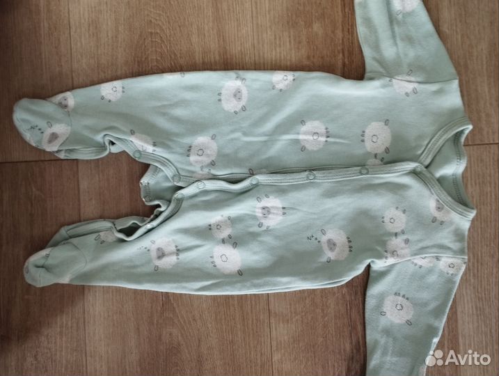Слипы для новорожденной девочки 56 62